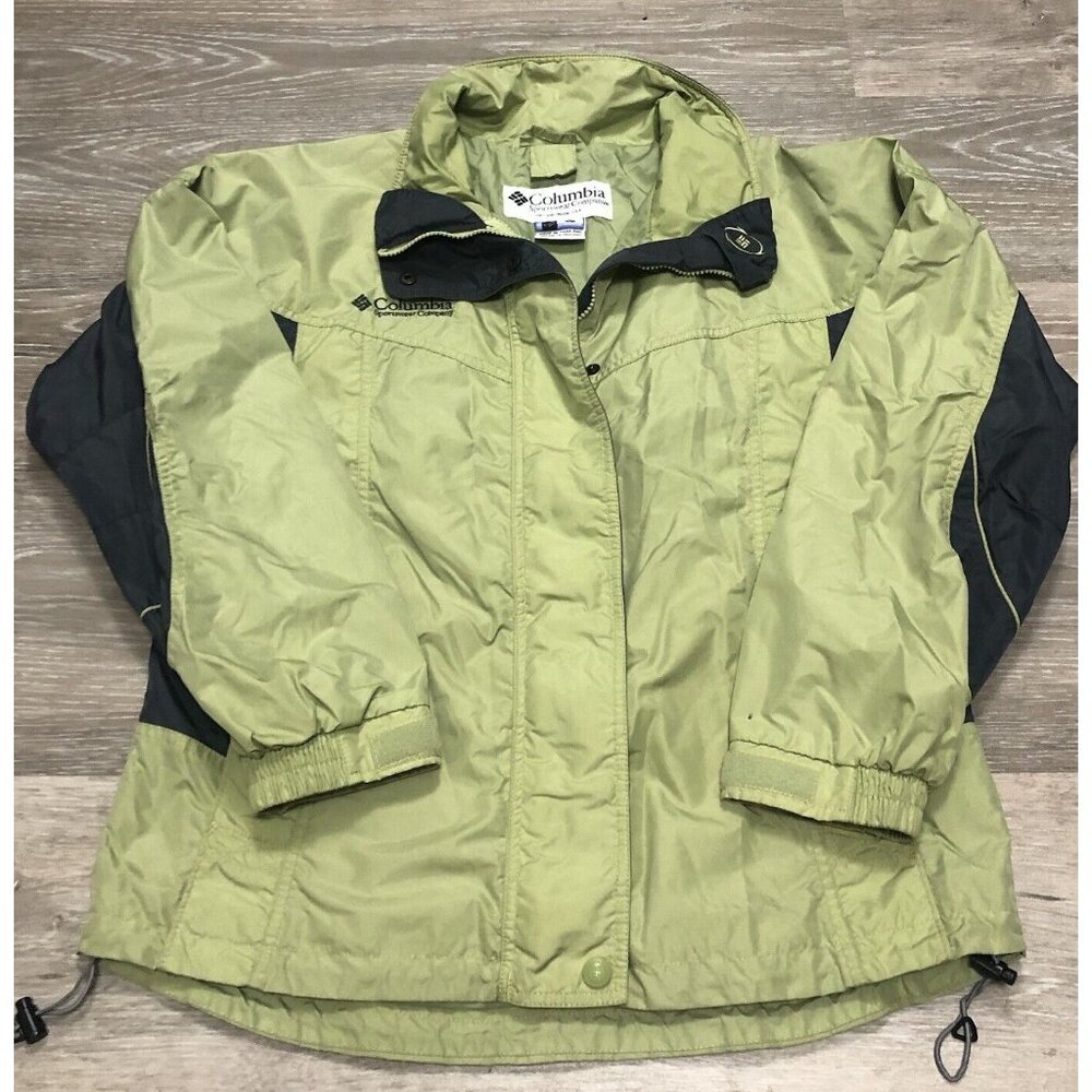 Columbia Jacket Womens Size Medium M Green Winter Coat‎ Interchange Calais Peak